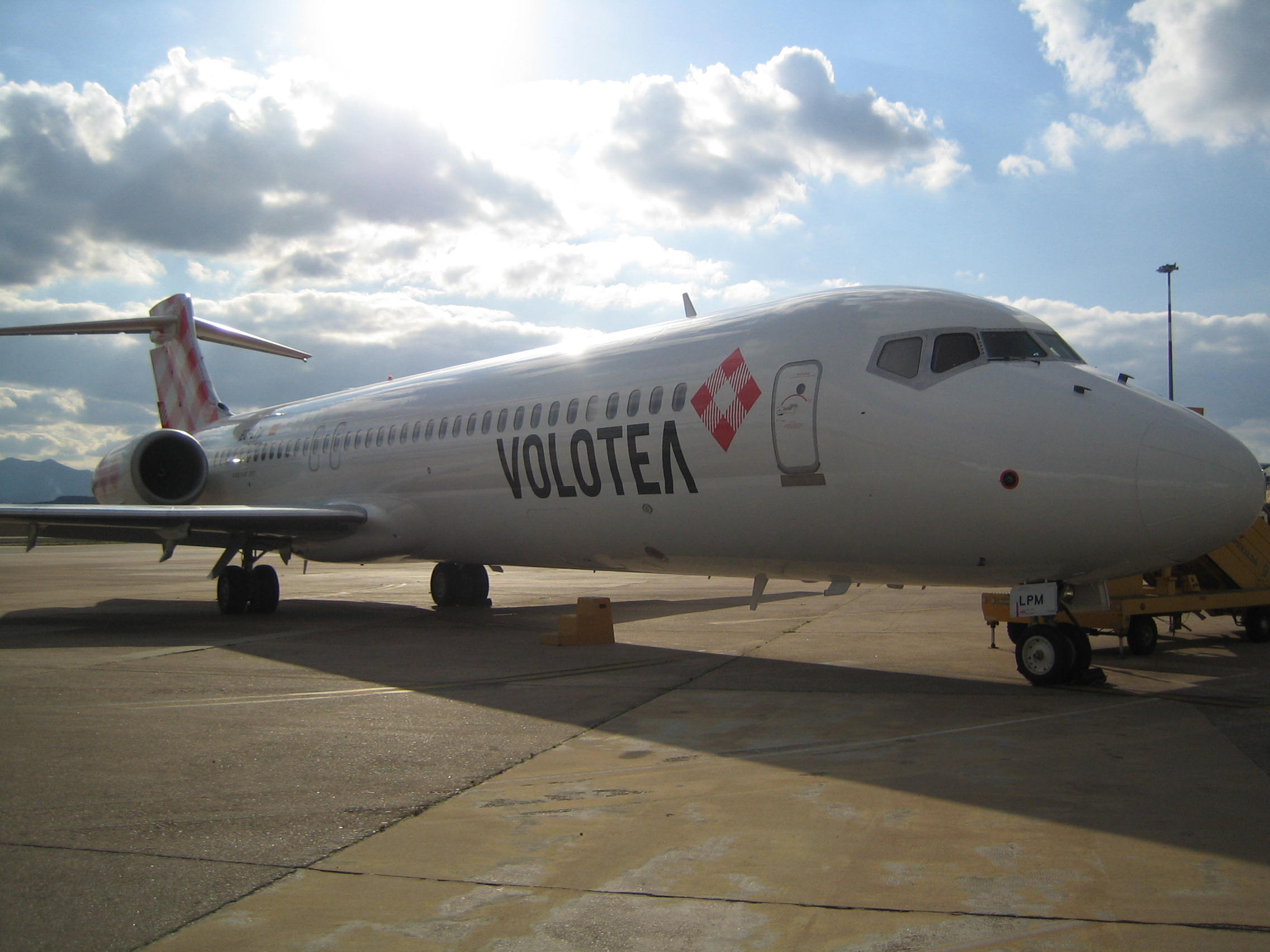 Un aereo Volotea.