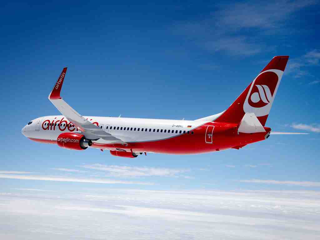 Un aereo Air Berlin.