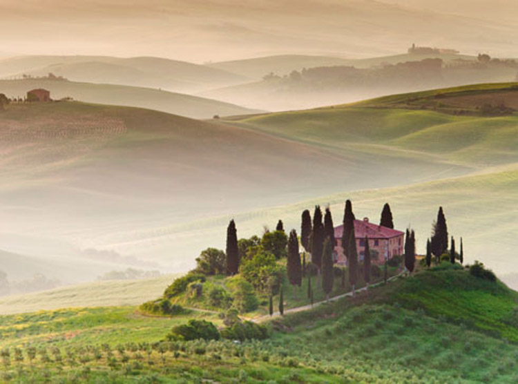 Paesaggio toscano.