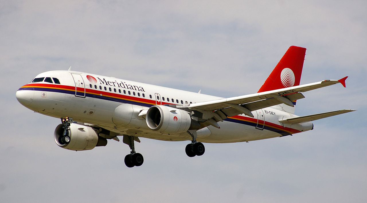 Un aereo Meridiana.