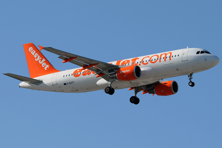 Un aereo easyjet