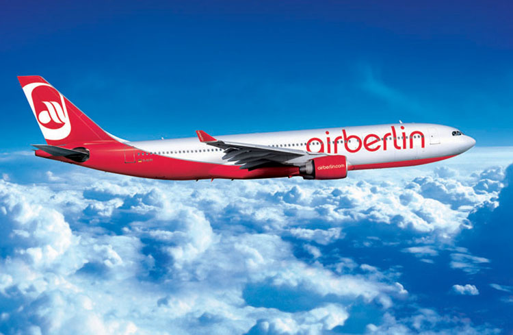 Un aereo Air Berlin.