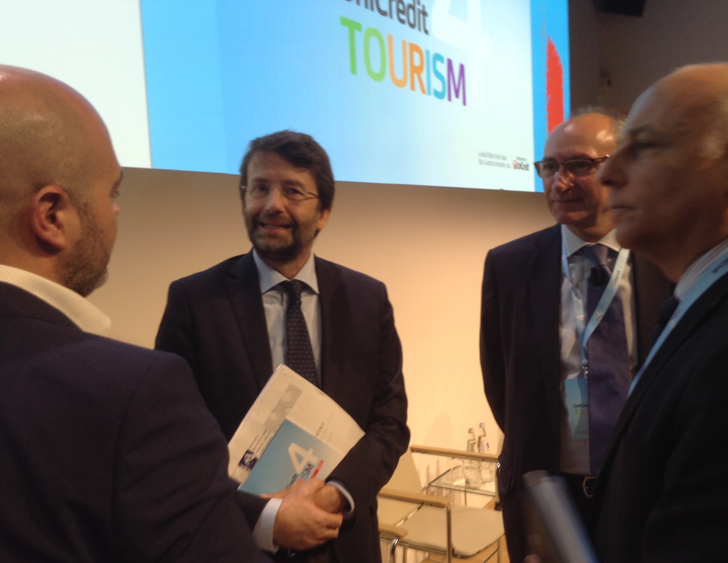 il ministro della cultura e del turismo Dario Franceschini