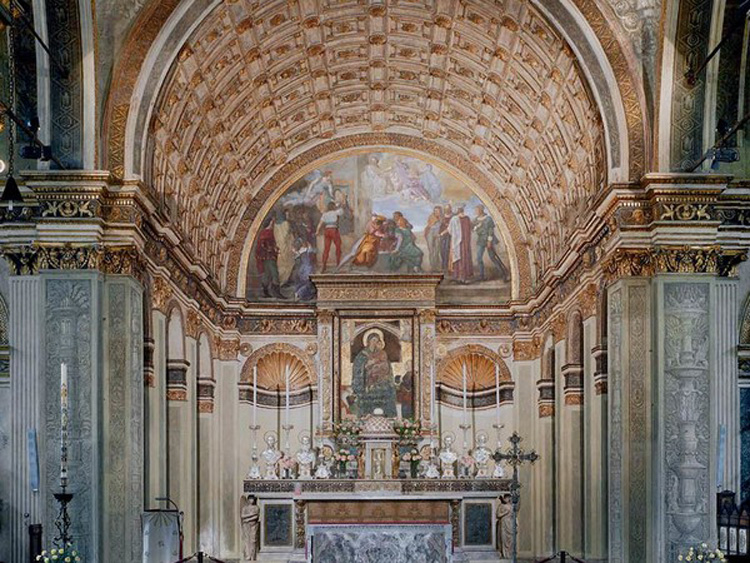 La prospettiva illusoria di Donato Bramante nella chiesa di Santa Maria presso San Satiro, uno dei “tesori” di Milano aperti al mondo per Expo