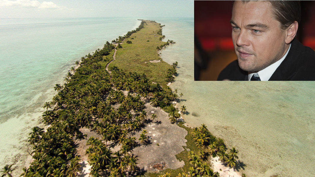 L'isola di Leonardo Di Caprio in Belize