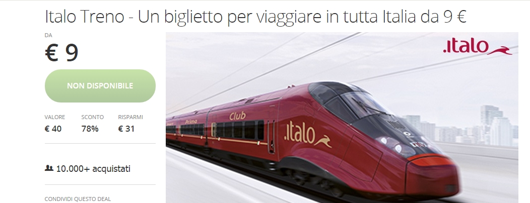 Italo e Groupon