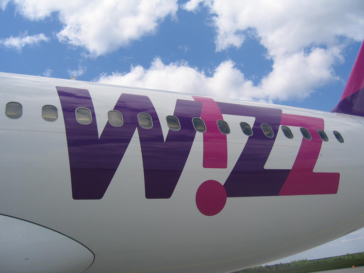 Un aereo Wizz Air.