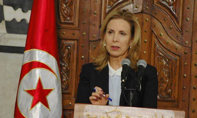 Tunisia Salma Elloumi Rekik, ministro del turismo della Tunisia.