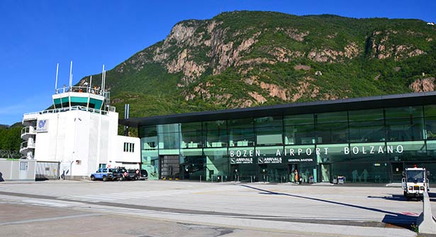 Aeroporto di Bolzano.