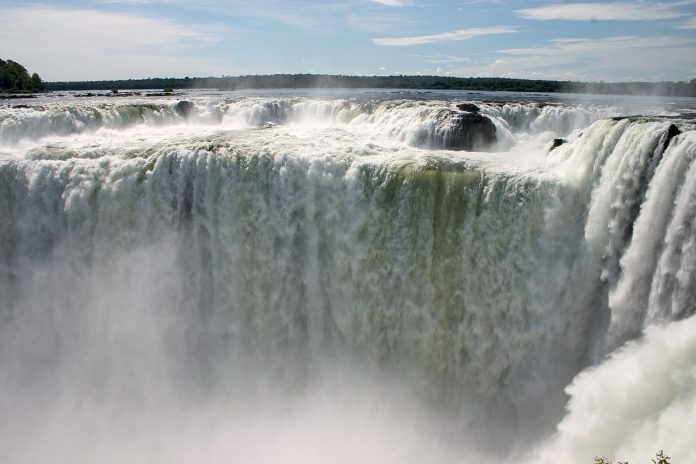 Le cascate di Iguazu.