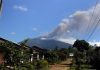 Il vulcano Raung, sull'isola di Java, Indonesia.