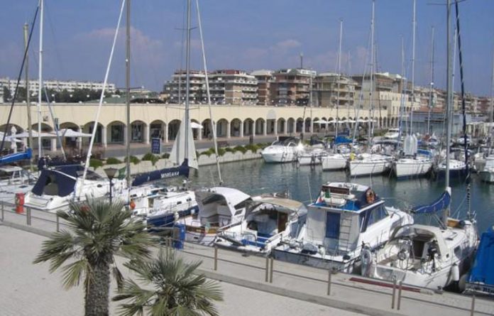 Il porto turistico di Ostia