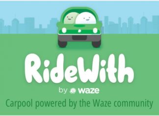 Ridewith - car pooling - Waze - Google