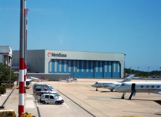 Aeroporto Olbia Costa Smeralda - Hangar Meridiana