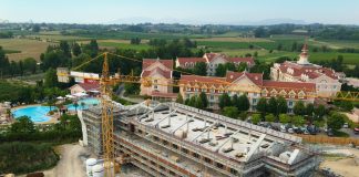 Il cantiere del Gardaland Adventure Hotel