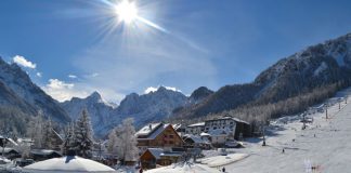 La località montana Kranjska Gora, in Slovenia