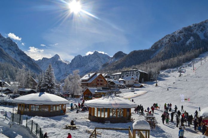 La località montana Kranjska Gora, in Slovenia