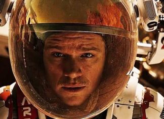 Matt Damon in una scena di The Martian
