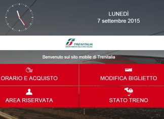 sito mobile trenitalia