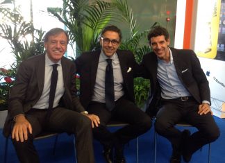 Sergio Testi, Luca Battifora e Giorgio Trivellon
