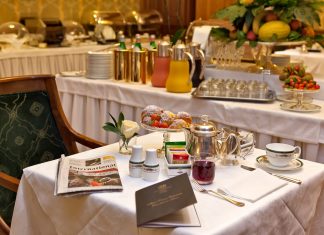 Il brunch al Grand Hotel Majestic