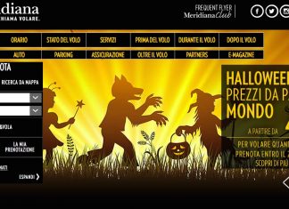 Meridiana,offerte per Halloween