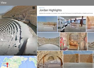 La Giordania su Google Street View