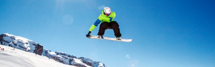 Snowboard in Trentino.