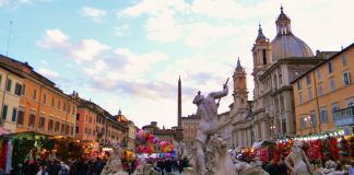 Piazza Navona, Roma.