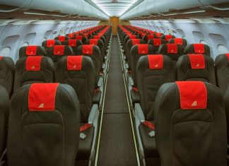 I nuovi interni della flotta a medio raggio di Alitalia