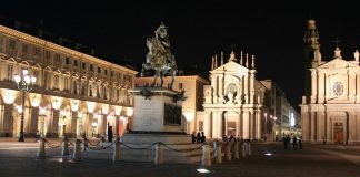 Piazza san Carlo, Torino.