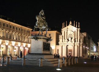 Piazza san Carlo, Torino.