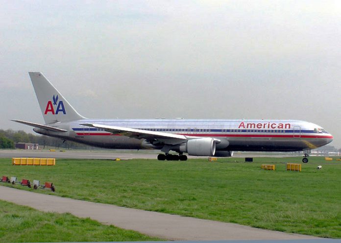 Un B767 di American Airlines