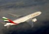 Un aereo Boeing 777-200LR di Emirates