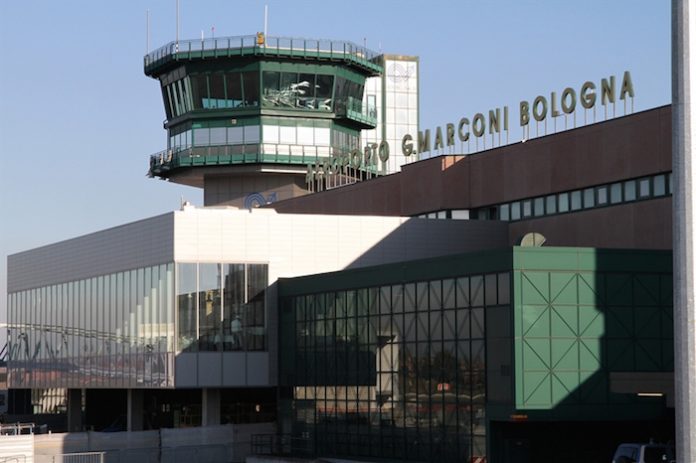 Il terminal passeggeri dell'Aeroporto di Bologna