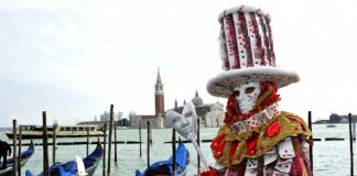 Carnevale di Venezia. Foto: Matteo-Bertolin Unionpress