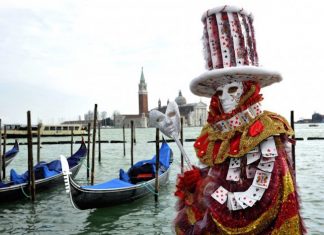 Carnevale di Venezia. Foto: Matteo-Bertolin Unionpress