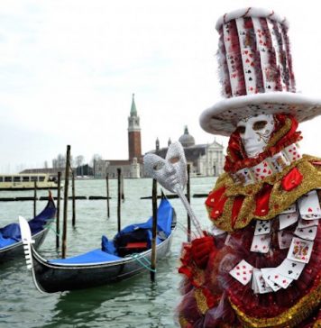 Carnevale di Venezia. Foto: Matteo-Bertolin Unionpress