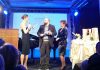 Valerio Tabacchi riceve il premio Bit Award 2016, vinto da Cortina Marketing