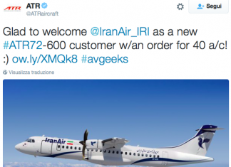 Il tweet di Atr che annuncia l'accordo