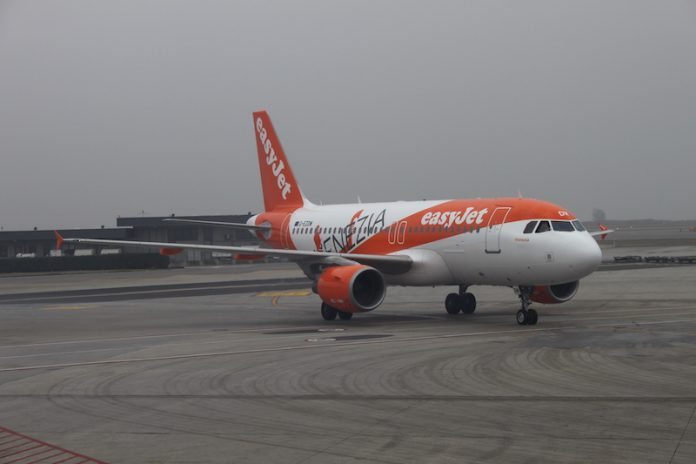 easyJet a Venezia