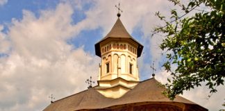 Un monastero in Bucovonia, Romania.