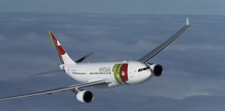 Un aereo TAP Portugal.