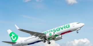 Un aereo Transavia.