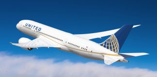 Il B787 Dreamliner di United