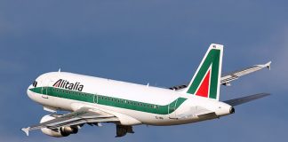 Un A319 Alitalia.