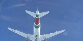 Un A319 di Alitalia