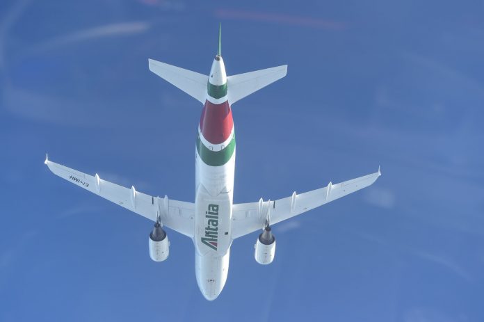 Un A319 di Alitalia