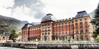 Il Grand Hotel di san Pellegrino Terme (BG).