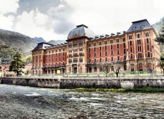 Il Grand Hotel di san Pellegrino Terme (BG).